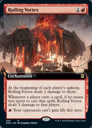 Roiling Vortex (Extended Art) [Zendikar Rising] | GnG Games