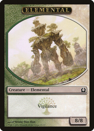 Elemental Token (Green/White) [Return to Ravnica Tokens] | GnG Games