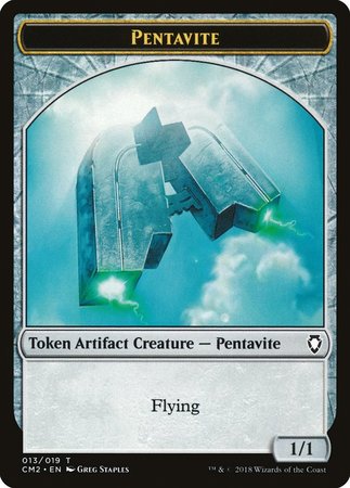 Pentavite Token [Commander Anthology Volume II Tokens] | GnG Games