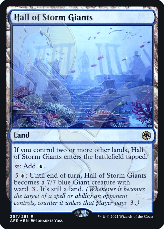 Hall of Storm Giants (Ampersand Promo) [Dungeons & Dragons: Adventures in the Forgotten Realms Promos] | GnG Games