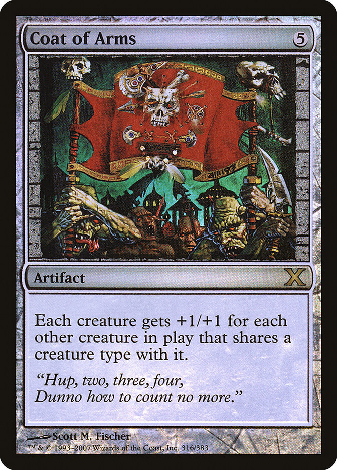Coat of Arms (Premium Foil) [Tenth Edition] | GnG Games