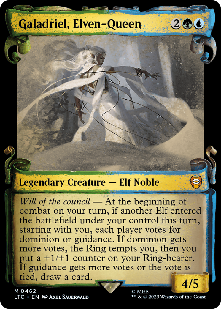 Galadriel, Elven-Queen [The Lord of the Rings: Tales of Middle-Earth Commander Showcase Scrolls] | GnG Games