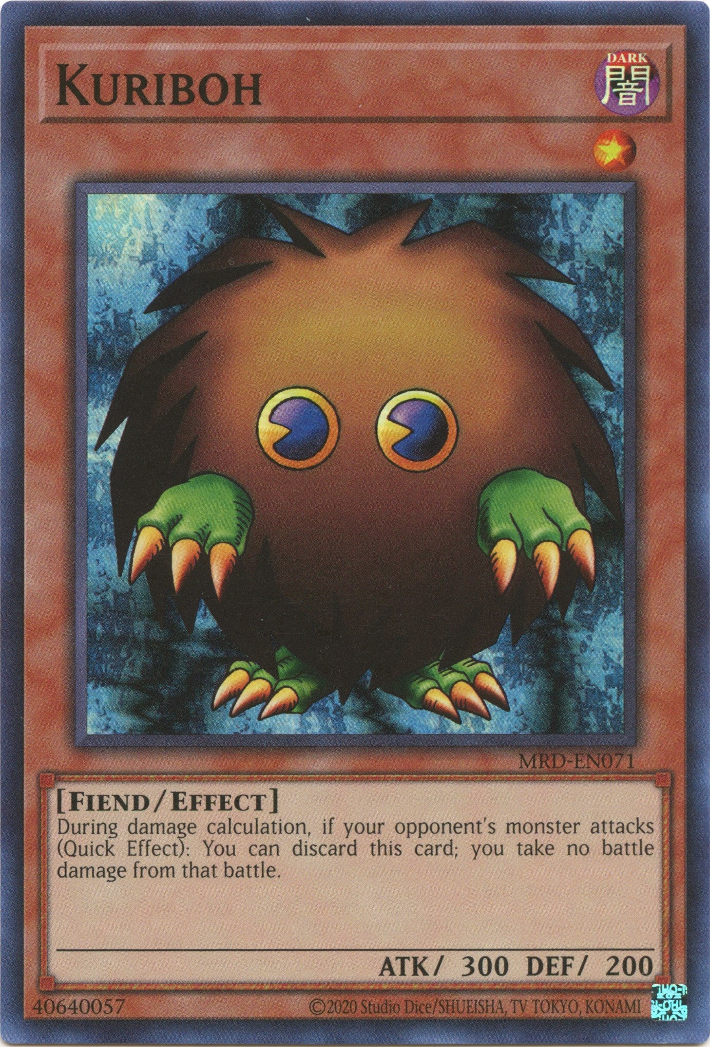 Kuriboh (25th Anniversary) [MRD-EN071] Super Rare | GnG Games