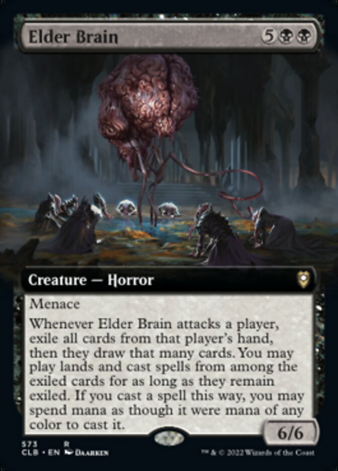 Elder Brain (Extended Art) [Commander Legends: Battle for Baldur's Gate] | GnG Games