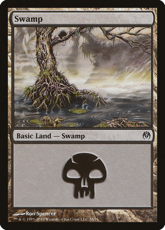 Swamp (34) [Duel Decks: Phyrexia vs. the Coalition] | GnG Games