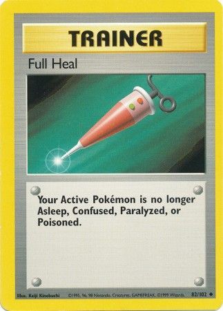 Full Heal (82/102) [Base Set Unlimited] | GnG Games