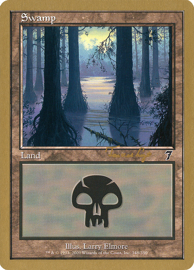 Swamp (tvdl348) (Tom van de Logt) [World Championship Decks 2001] | GnG Games