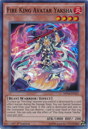 Fire King Avatar Yaksha [MP14-EN121] Super Rare | GnG Games