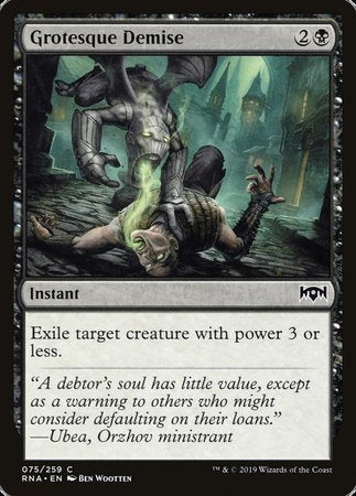 Grotesque Demise [Ravnica Allegiance] | GnG Games