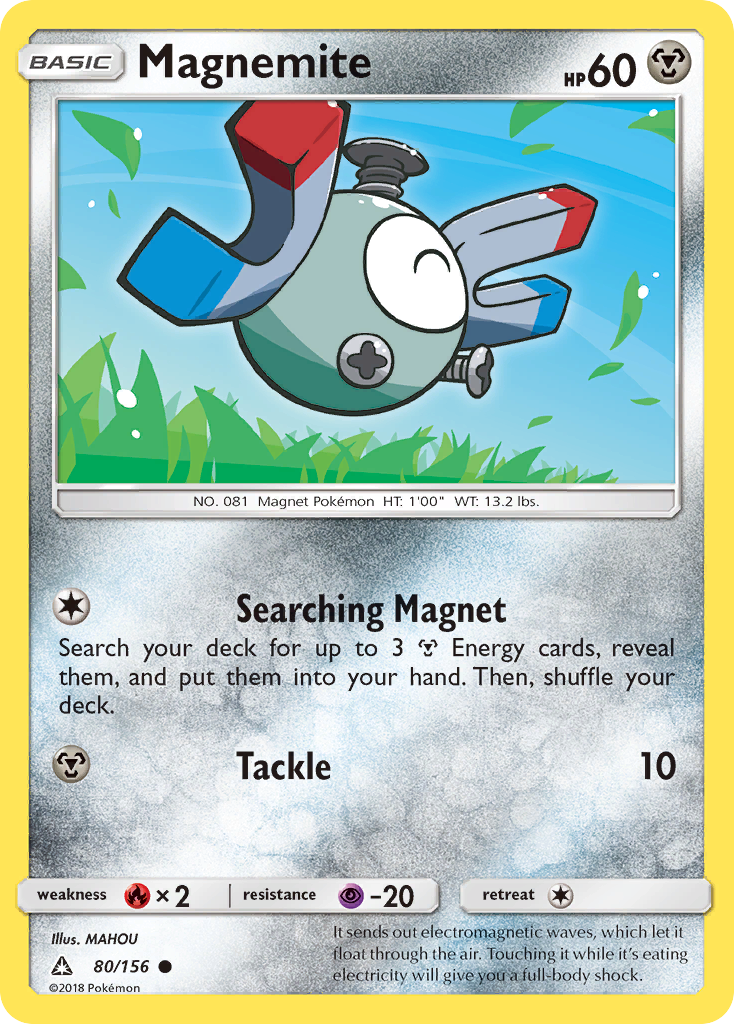 Magnemite (80/156) [Sun & Moon: Ultra Prism] | GnG Games