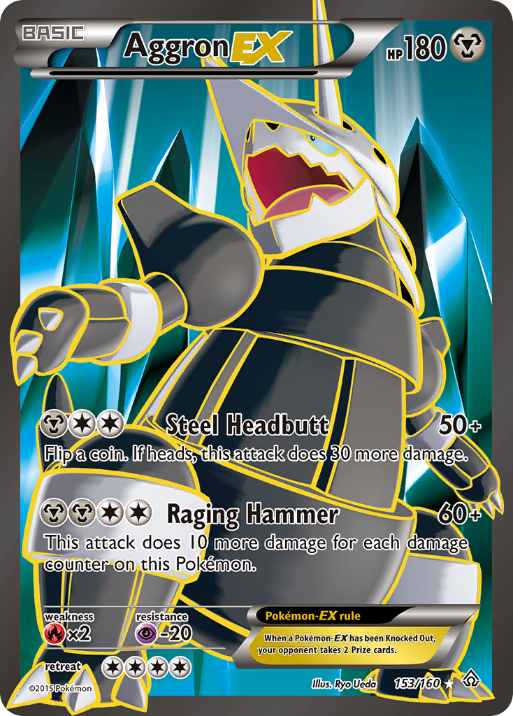 Aggron EX (153/160) [XY: Primal Clash] | GnG Games