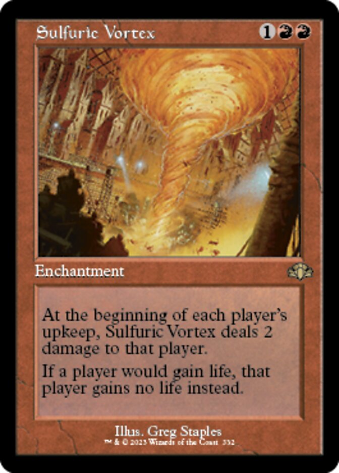 Sulfuric Vortex (Retro) [Dominaria Remastered] | GnG Games