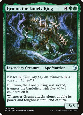 Grunn, the Lonely King [Dominaria] | GnG Games