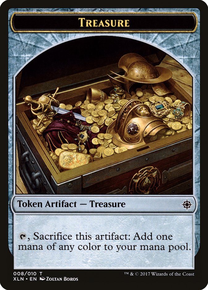 Treasure (008/010) [Ixalan Tokens] | GnG Games