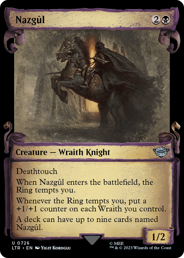 Nazgul (0726) [The Lord of the Rings: Tales of Middle-Earth Showcase Scrolls] | GnG Games