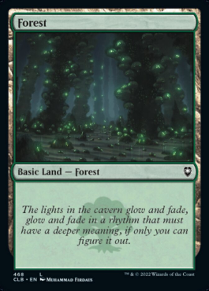 Forest (468) [Commander Legends: Battle for Baldur's Gate] | GnG Games