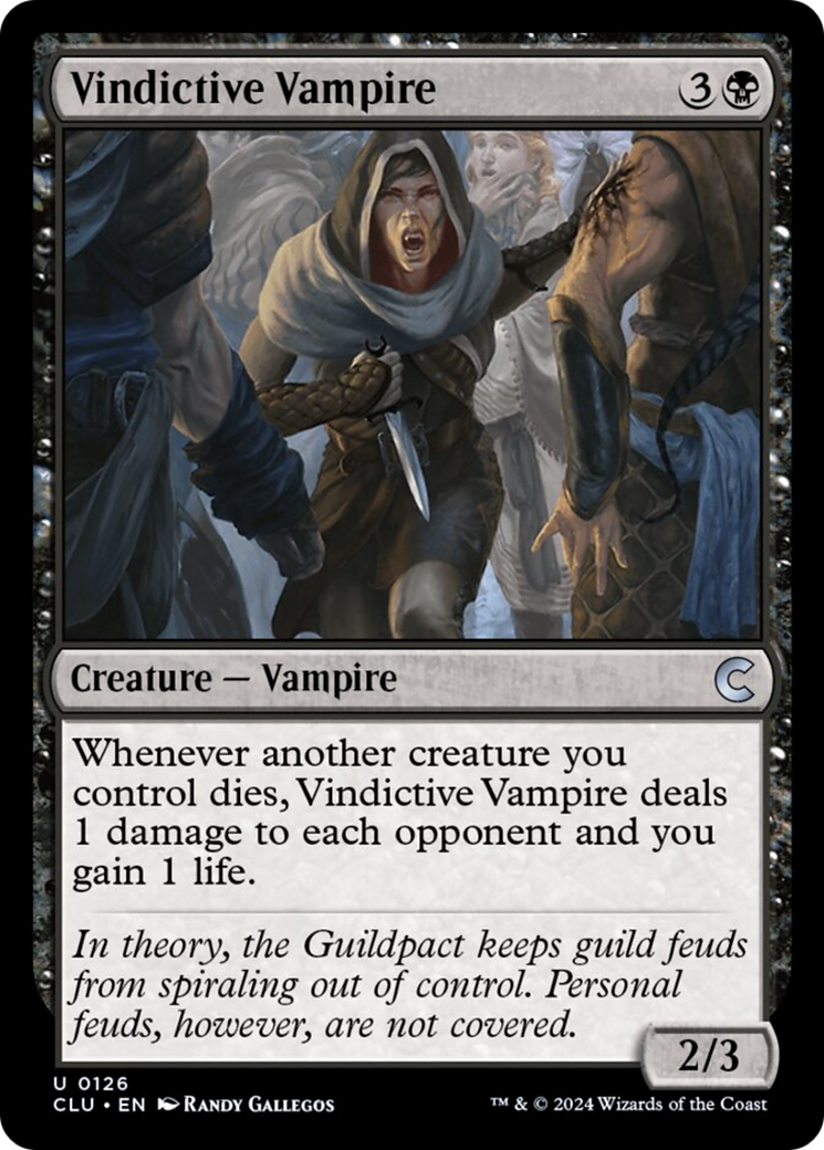 Vindictive Vampire [Ravnica: Clue Edition] | GnG Games