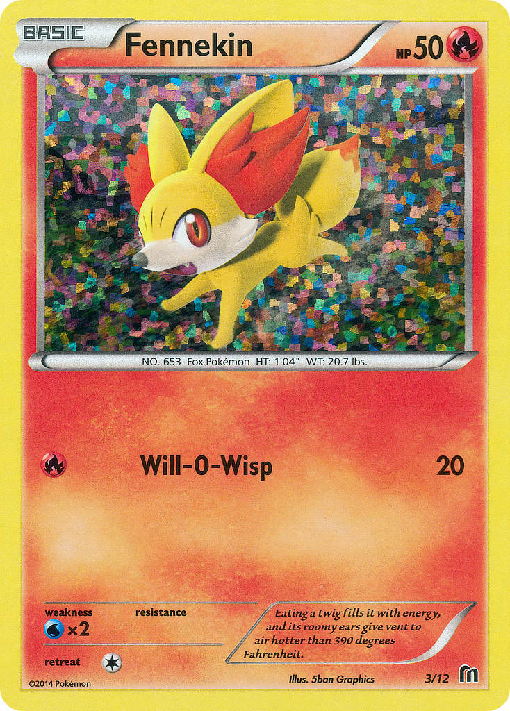 Fennekin (3/12) [McDonald's Promos: 2014 Collection] | GnG Games