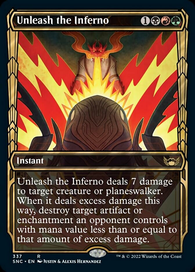 Unleash the Inferno (Showcase Golden Age) [Streets of New Capenna] | GnG Games