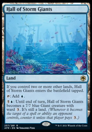 Hall of Storm Giants (Promo Pack) [Dungeons & Dragons: Adventures in the Forgotten Realms Promos] | GnG Games