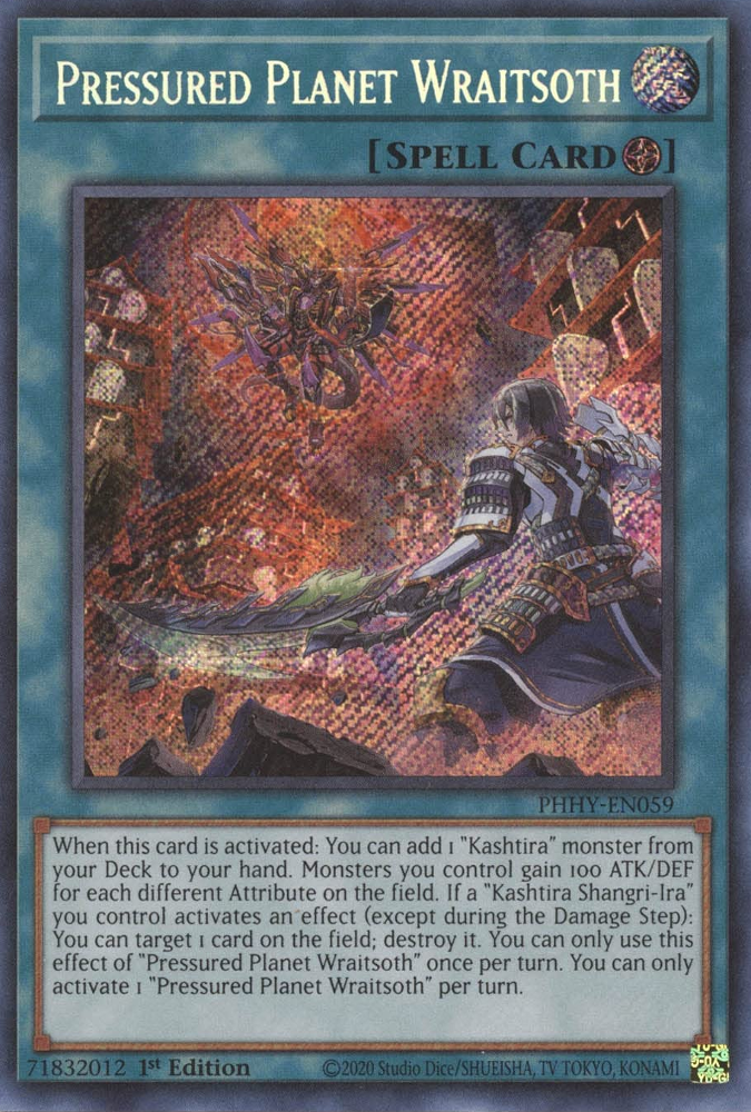 Pressured Planet Wraitsoth [PHHY-EN059] Secret Rare | GnG Games