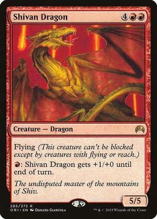 Shivan Dragon [Magic Origins] | GnG Games