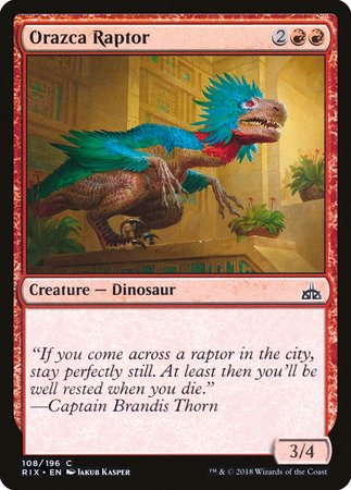 Orazca Raptor [Rivals of Ixalan] | GnG Games