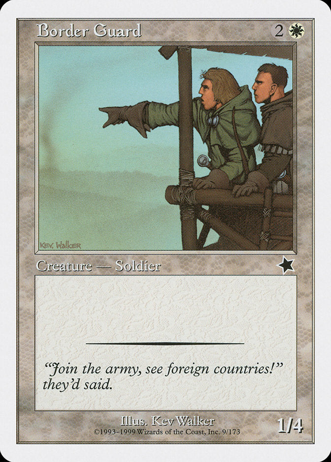 Border Guard [Starter 1999] | GnG Games