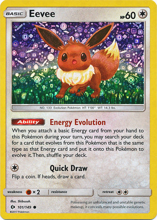 Eevee (101/149) (General Mills Promo) [Sun & Moon: Base Set] | GnG Games