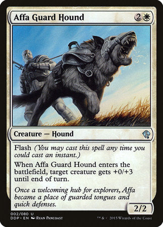 Affa Guard Hound [Duel Decks: Zendikar vs. Eldrazi] | GnG Games