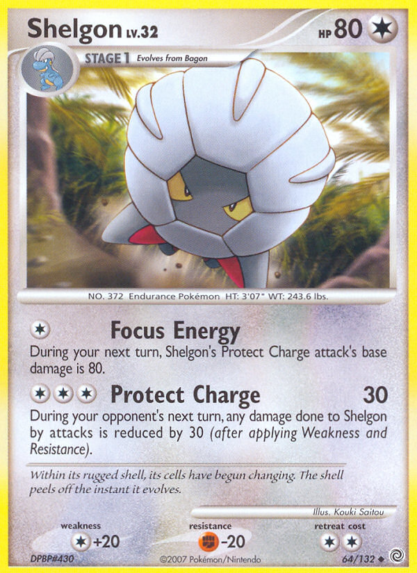 Shelgon (64/132) [Diamond & Pearl: Secret Wonders] | GnG Games