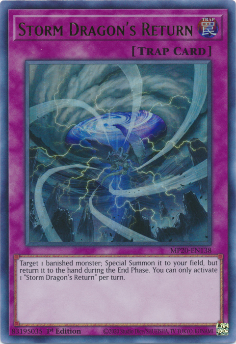 Storm Dragon's Return [MP20-EN138] Ultra Rare | GnG Games