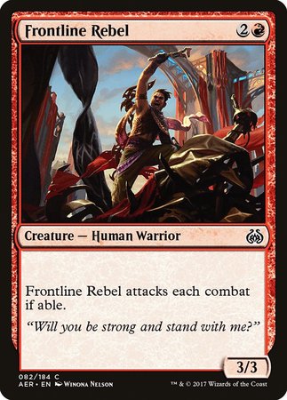 Frontline Rebel [Aether Revolt] | GnG Games