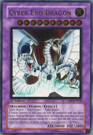 Cyber End Dragon (UTR) [CRV-EN036] Ultimate Rare | GnG Games