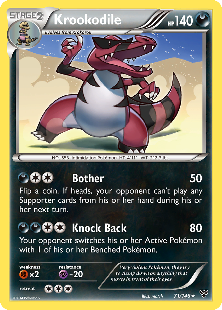 Krookodile (71/146) [XY: Base Set] | GnG Games