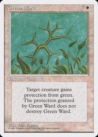 Green Ward [Fourth Edition] | GnG Games