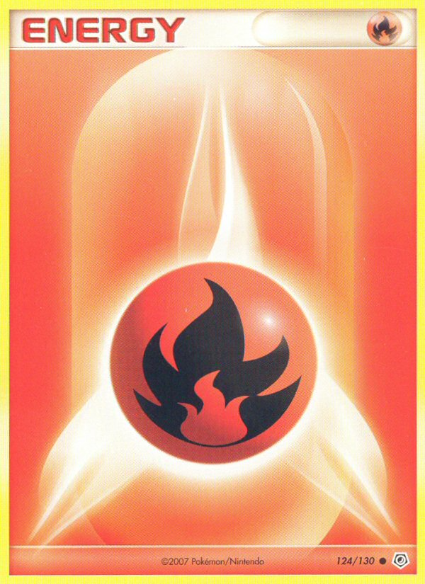 Fire Energy (124/130) [Diamond & Pearl: Base Set] | GnG Games