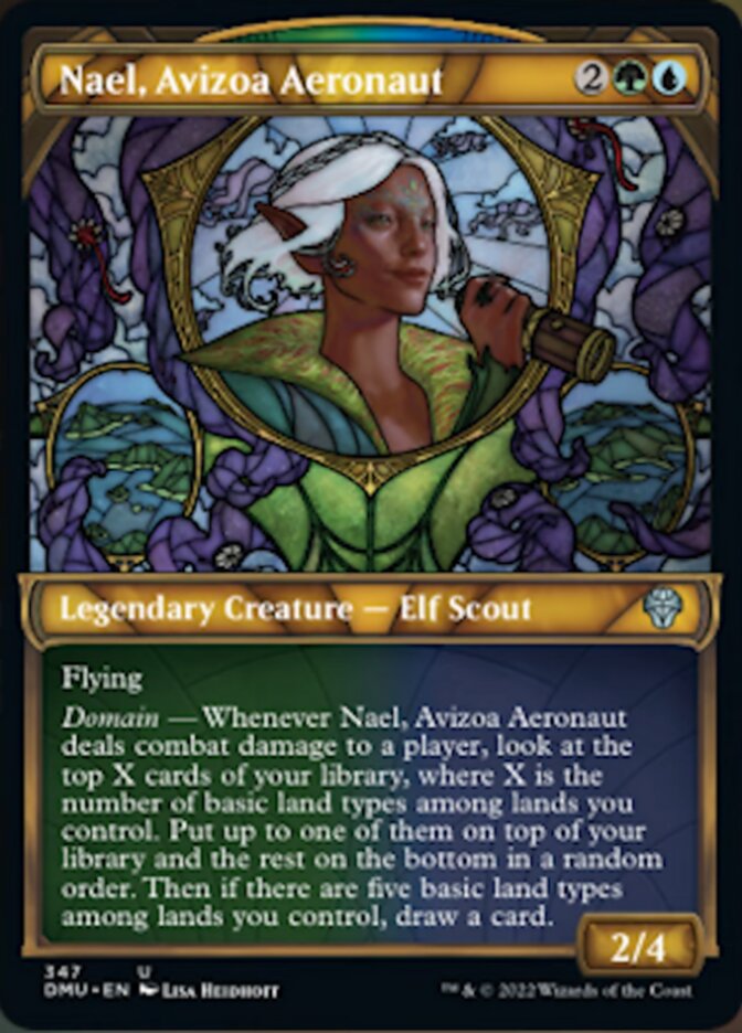 Nael, Avizoa Aeronaut (Showcase Textured) [Dominaria United] | GnG Games