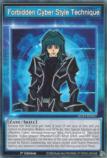 Forbidden Cyber Style Technique [SGX1-ENS07] Common | GnG Games