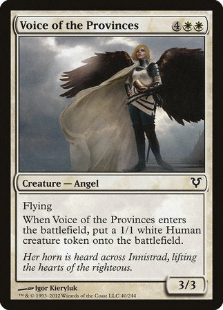 Voice of the Provinces [Avacyn Restored] | GnG Games