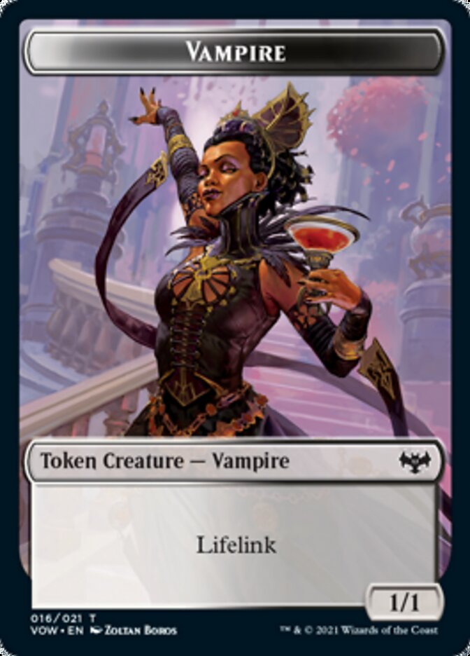 Vampire Token (016) [Innistrad: Crimson Vow Tokens] | GnG Games