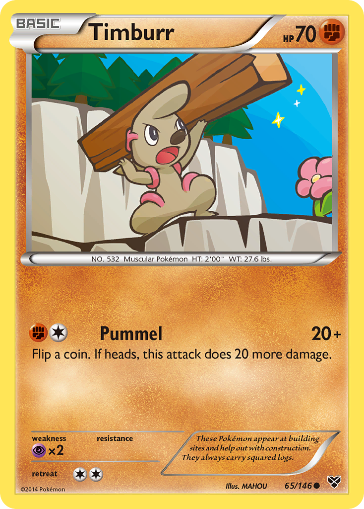 Timburr (65/146) [XY: Base Set] | GnG Games