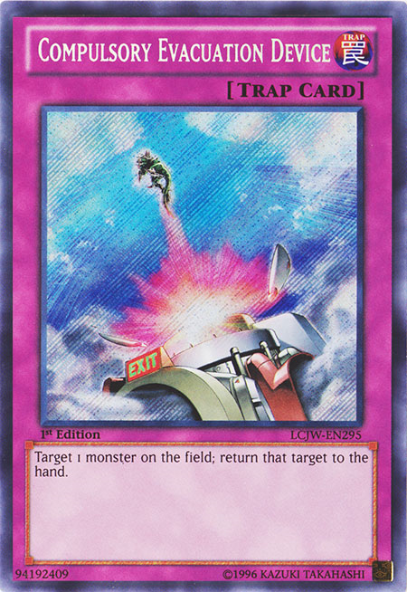 Compulsory Evacuation Device [LCJW-EN295] Secret Rare | GnG Games