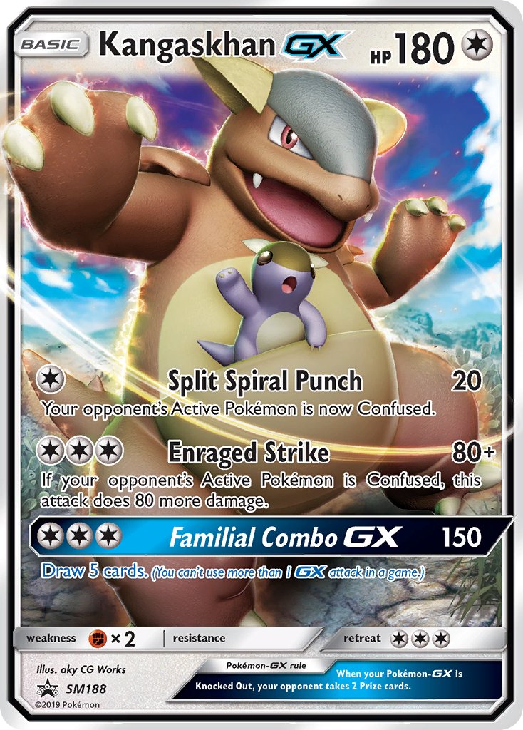 Kangaskhan GX (SM188) [Sun & Moon: Black Star Promos] | GnG Games