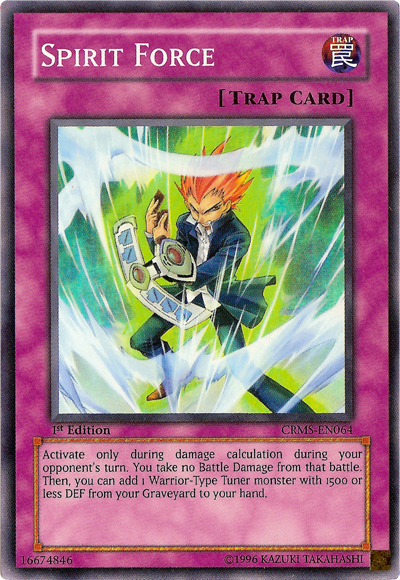 Spirit Force [CRMS-EN064] Super Rare | GnG Games