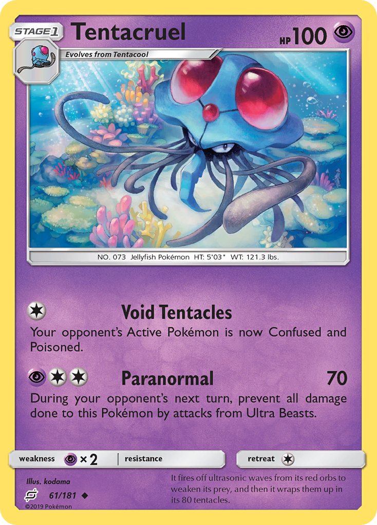 Tentacruel (61/181) [Sun & Moon: Team Up] | GnG Games