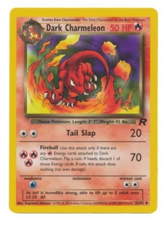 Dark Charmeleon (32/82) (W Stamped Promo) [Team Rocket Unlimited] | GnG Games