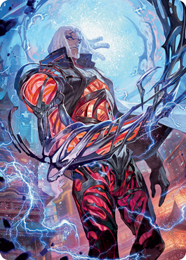 Tezzeret, Betrayer of Flesh Art Card [Kamigawa: Neon Dynasty Art Series] | GnG Games