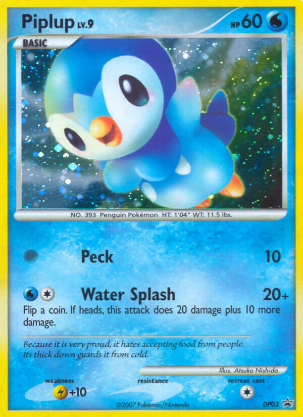 Piplup (DP03) [Diamond & Pearl: Black Star Promos] | GnG Games