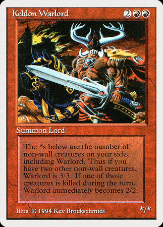 Keldon Warlord [Summer Magic / Edgar] | GnG Games